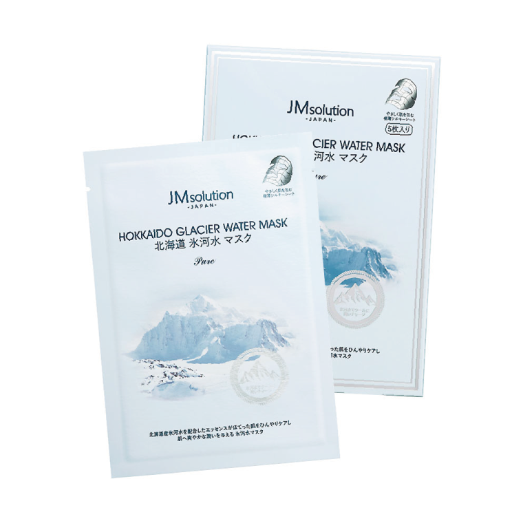 写真：チッパーチット JM solution / 北海道氷河水マスク