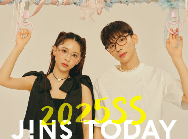 旬を着こなすメガネ「JINS TODAY」25年春夏の新作発売！